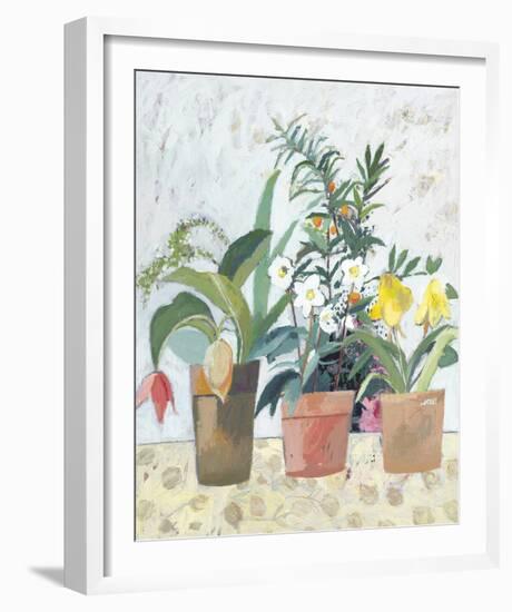 Summer Arrangement-Charlotte Hardy-Framed Giclee Print