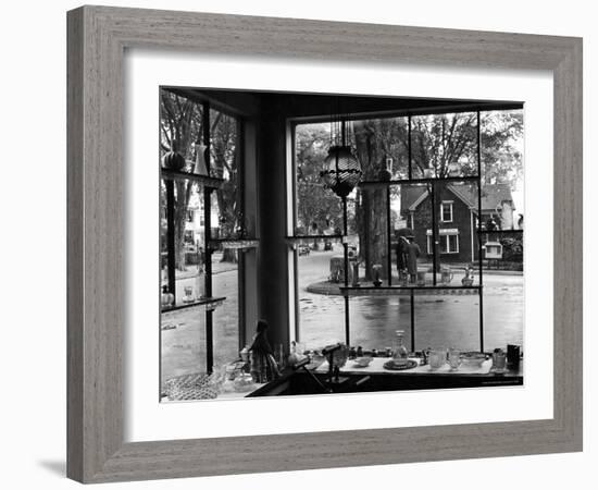 Summer at Cape Cod: Antique Glass Shop-Alfred Eisenstaedt-Framed Photographic Print