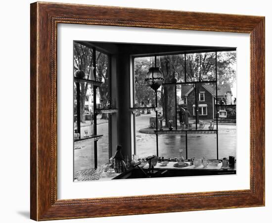 Summer at Cape Cod: Antique Glass Shop-Alfred Eisenstaedt-Framed Photographic Print