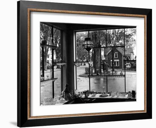 Summer at Cape Cod: Antique Glass Shop-Alfred Eisenstaedt-Framed Photographic Print