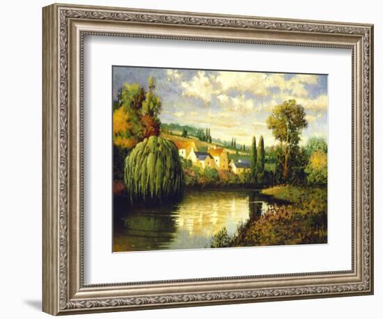 Summer at Limoux-Max Hayslette-Framed Giclee Print