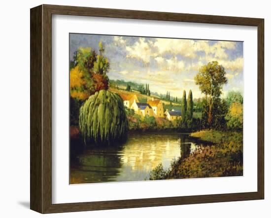 Summer at Limoux-Max Hayslette-Framed Giclee Print