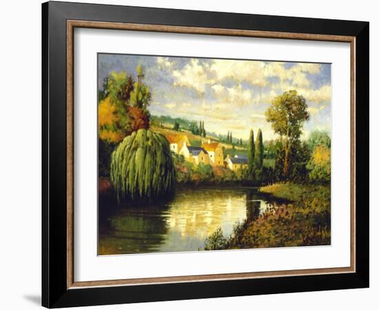 Summer at Limoux-Max Hayslette-Framed Giclee Print