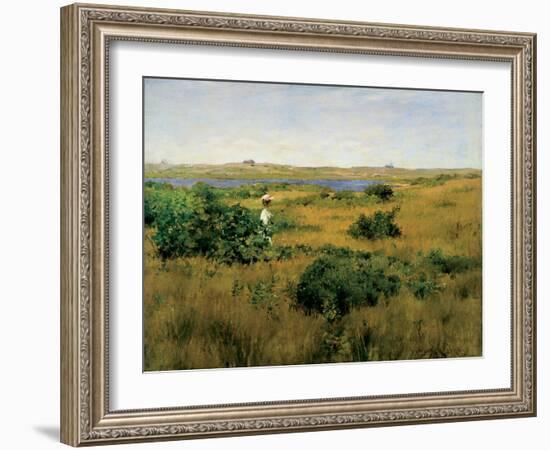 Summer at Shinnecock Hills, 1891-William Merritt Chase-Framed Giclee Print