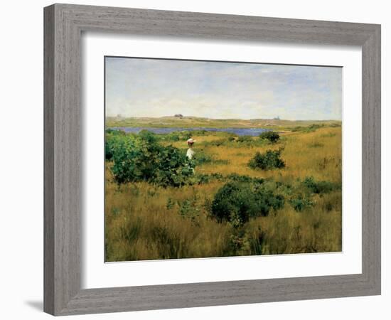 Summer at Shinnecock Hills, 1891-William Merritt Chase-Framed Giclee Print