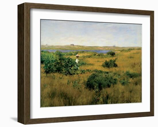 Summer at Shinnecock Hills, 1891-William Merritt Chase-Framed Giclee Print