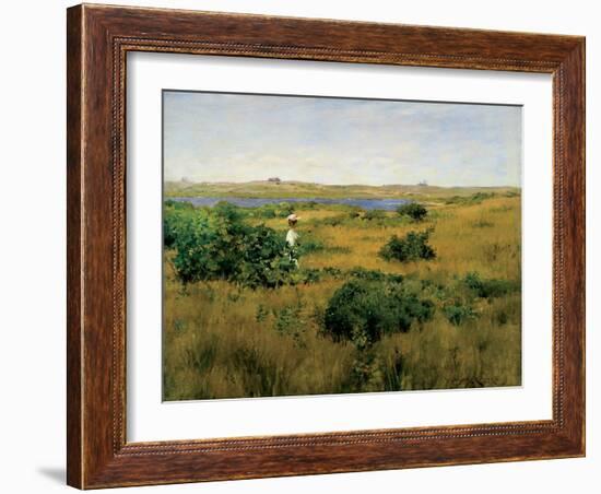 Summer at Shinnecock Hills, 1891-William Merritt Chase-Framed Giclee Print