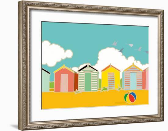 Summer Bay II-Emily Burningham-Framed Giclee Print