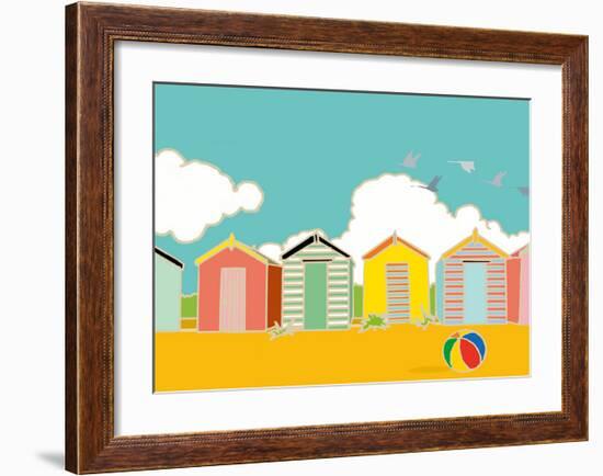 Summer Bay II-Emily Burningham-Framed Giclee Print