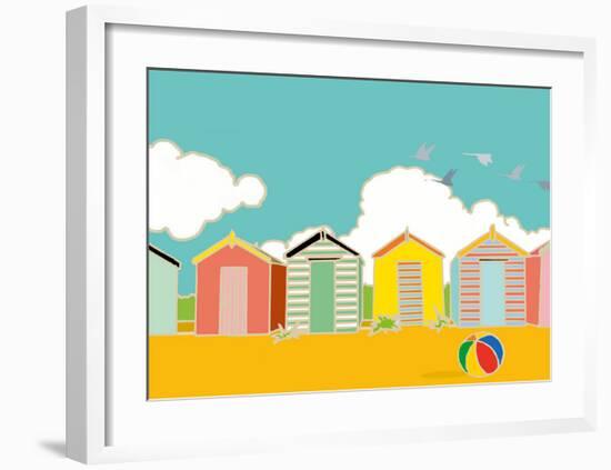 Summer Bay II-Emily Burningham-Framed Giclee Print