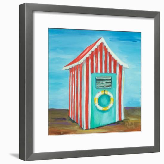 Summer Beach Cabana II-Patricia Pinto-Framed Premium Giclee Print