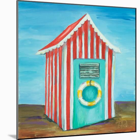 Summer Beach Cabana II-Patricia Pinto-Mounted Premium Giclee Print