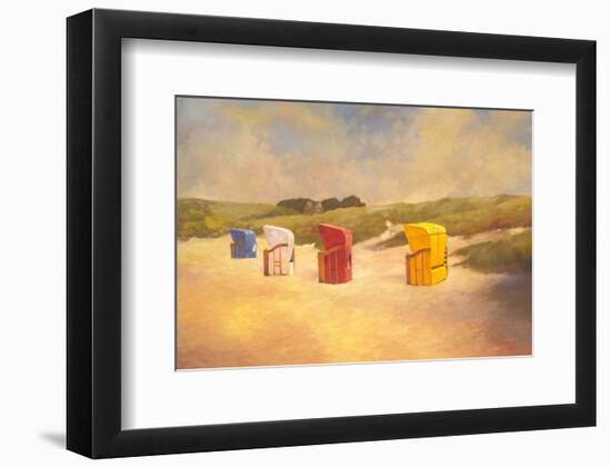 Summer Beach I-Graham Reynolds-Framed Art Print