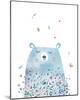 Summer Bear-Clara Wells-Mounted Giclee Print