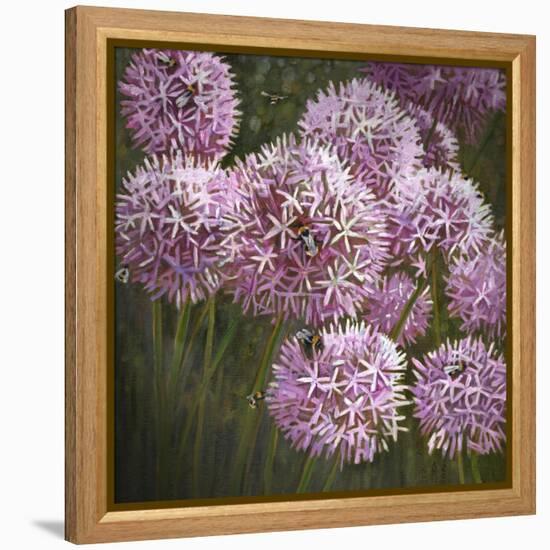 Summer Bees, 2014-Helen White-Framed Premier Image Canvas