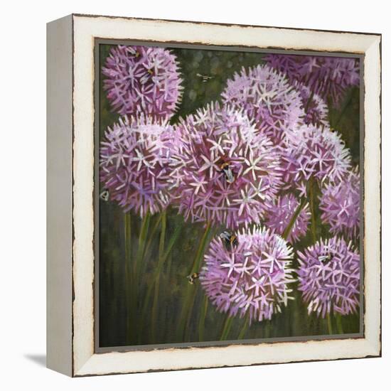 Summer Bees, 2014-Helen White-Framed Premier Image Canvas