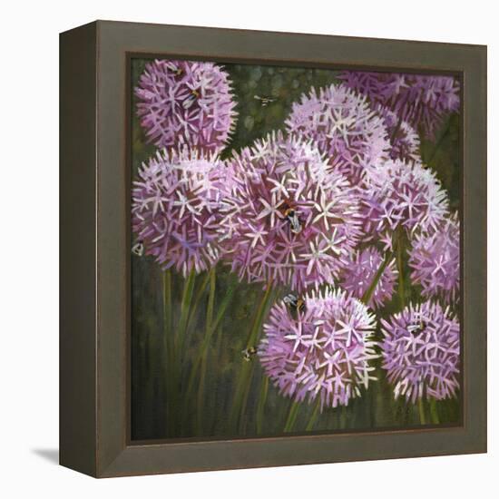 Summer Bees, 2014-Helen White-Framed Premier Image Canvas