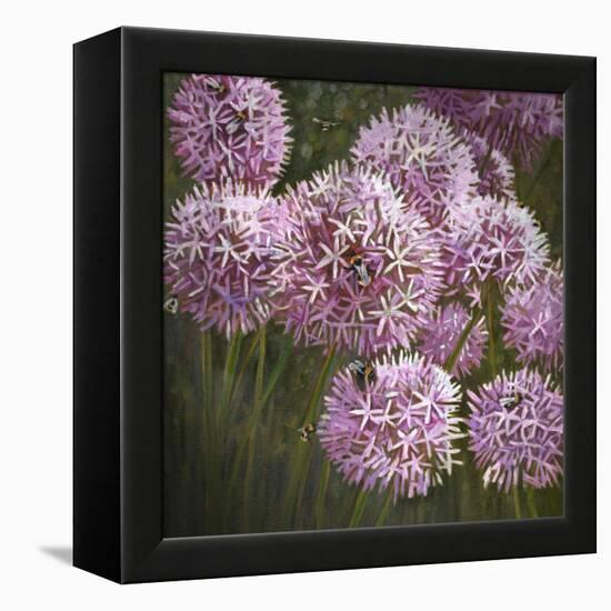 Summer Bees, 2014-Helen White-Framed Premier Image Canvas