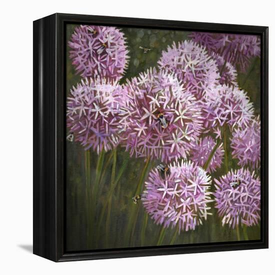 Summer Bees, 2014-Helen White-Framed Premier Image Canvas