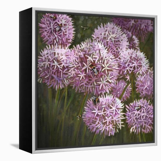 Summer Bees, 2014-Helen White-Framed Premier Image Canvas