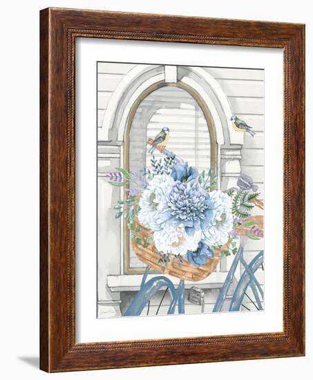 Summer Bike Bouquet-Jean Plout-Framed Giclee Print