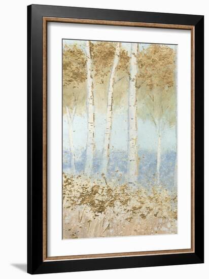 Summer Birches II-James Wiens-Framed Art Print