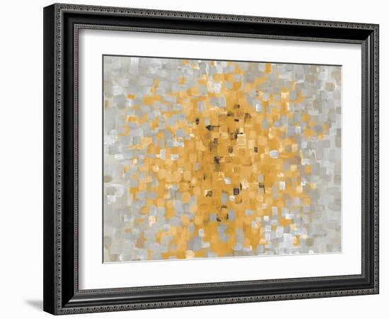 Summer Blocks with Gray Crop-Danhui Nai-Framed Art Print