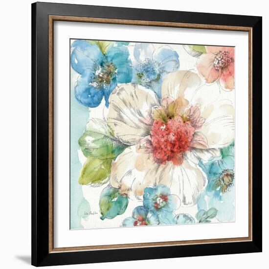 Summer Bloom III-Lisa Audit-Framed Art Print