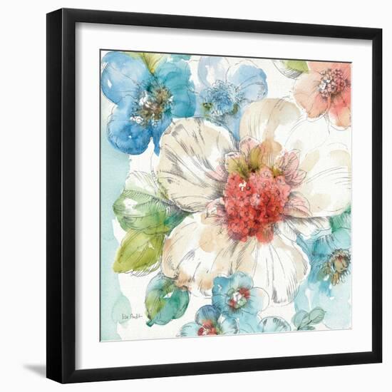 Summer Bloom III-Lisa Audit-Framed Art Print