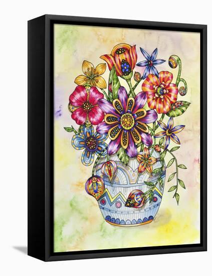 Summer Blooms-Charlsie Kelly-Framed Premier Image Canvas