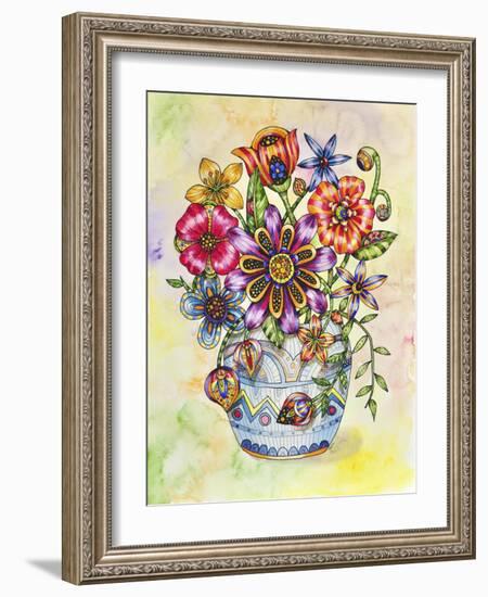 Summer Blooms-Charlsie Kelly-Framed Giclee Print