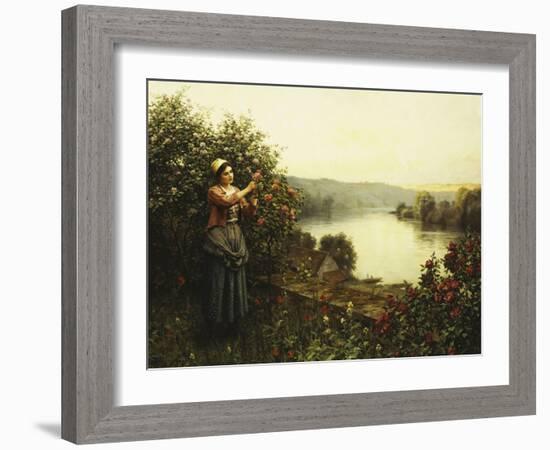 Summer Blossoms-Daniel Ridgway Knight-Framed Giclee Print