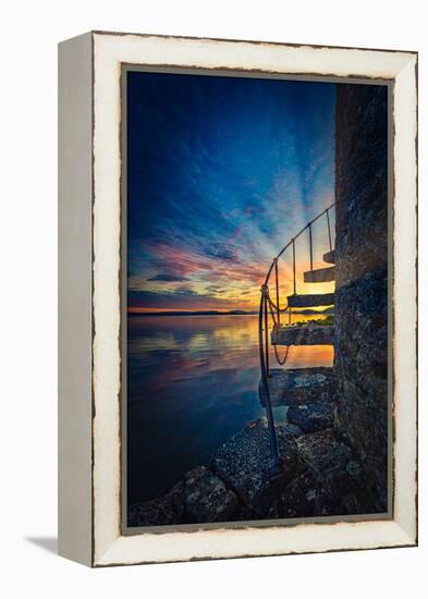 Summer Blue-Philippe Sainte-Laudy-Framed Premier Image Canvas