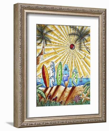 Summer Break-Megan Aroon Duncanson-Framed Giclee Print