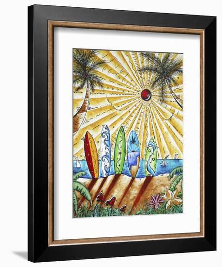 Summer Break-Megan Aroon Duncanson-Framed Giclee Print