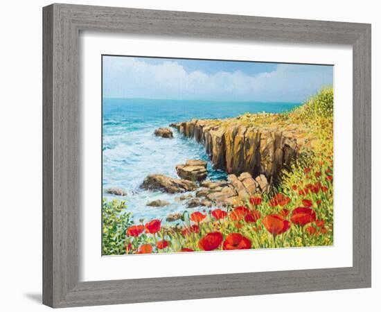 Summer Breeze-kirilstanchev-Framed Art Print