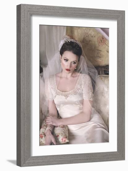 Summer Bride-Winter Wolf-Framed Photographic Print