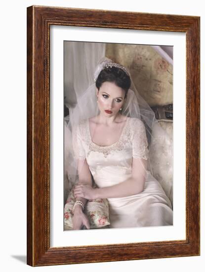 Summer Bride-Winter Wolf-Framed Photographic Print