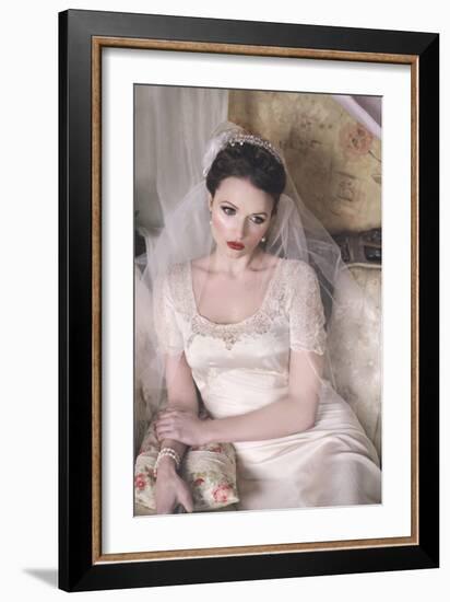 Summer Bride-Winter Wolf-Framed Photographic Print