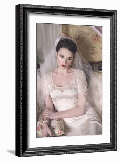 Summer Bride-Winter Wolf-Framed Photographic Print