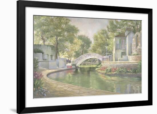 Summer Bridge-Barbara Hails-Framed Art Print