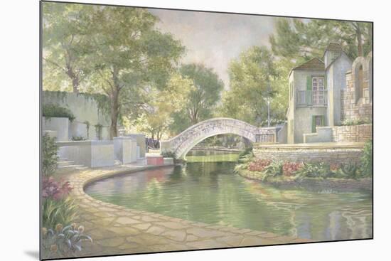 Summer Bridge-Barbara Hails-Mounted Art Print