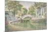 Summer Bridge-Barbara Hails-Mounted Art Print