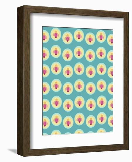 Summer Bugs-Rachel Gresham-Framed Giclee Print