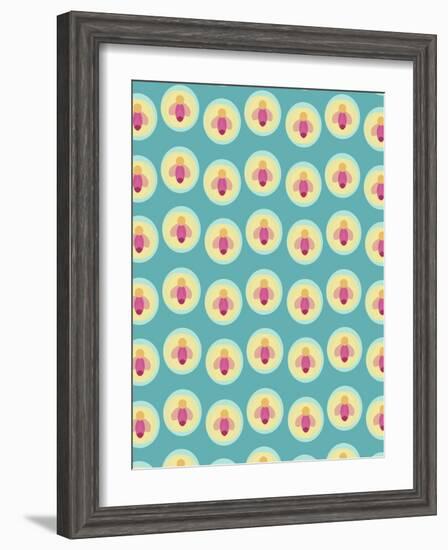 Summer Bugs-Rachel Gresham-Framed Giclee Print