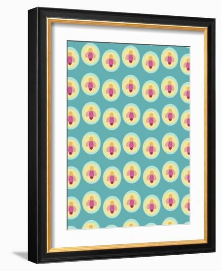 Summer Bugs-Rachel Gresham-Framed Giclee Print