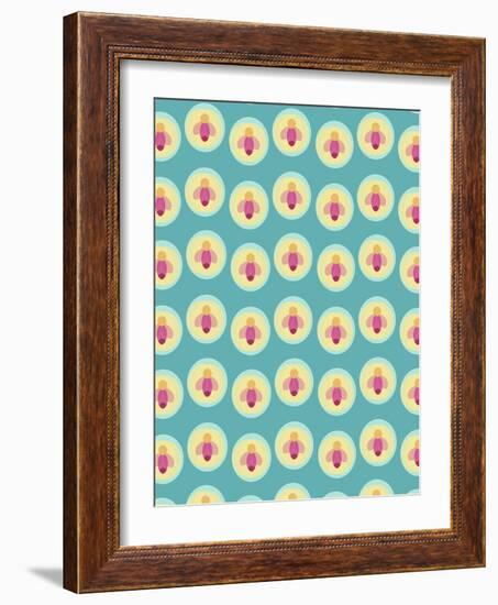 Summer Bugs-Rachel Gresham-Framed Giclee Print