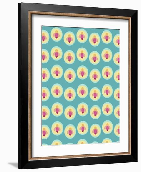 Summer Bugs-Rachel Gresham-Framed Giclee Print