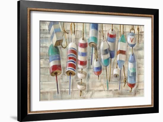 Summer Buoys-Silvia Vassileva-Framed Art Print