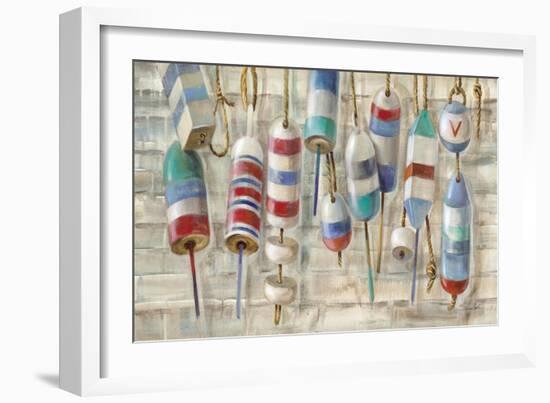 Summer Buoys-Silvia Vassileva-Framed Art Print